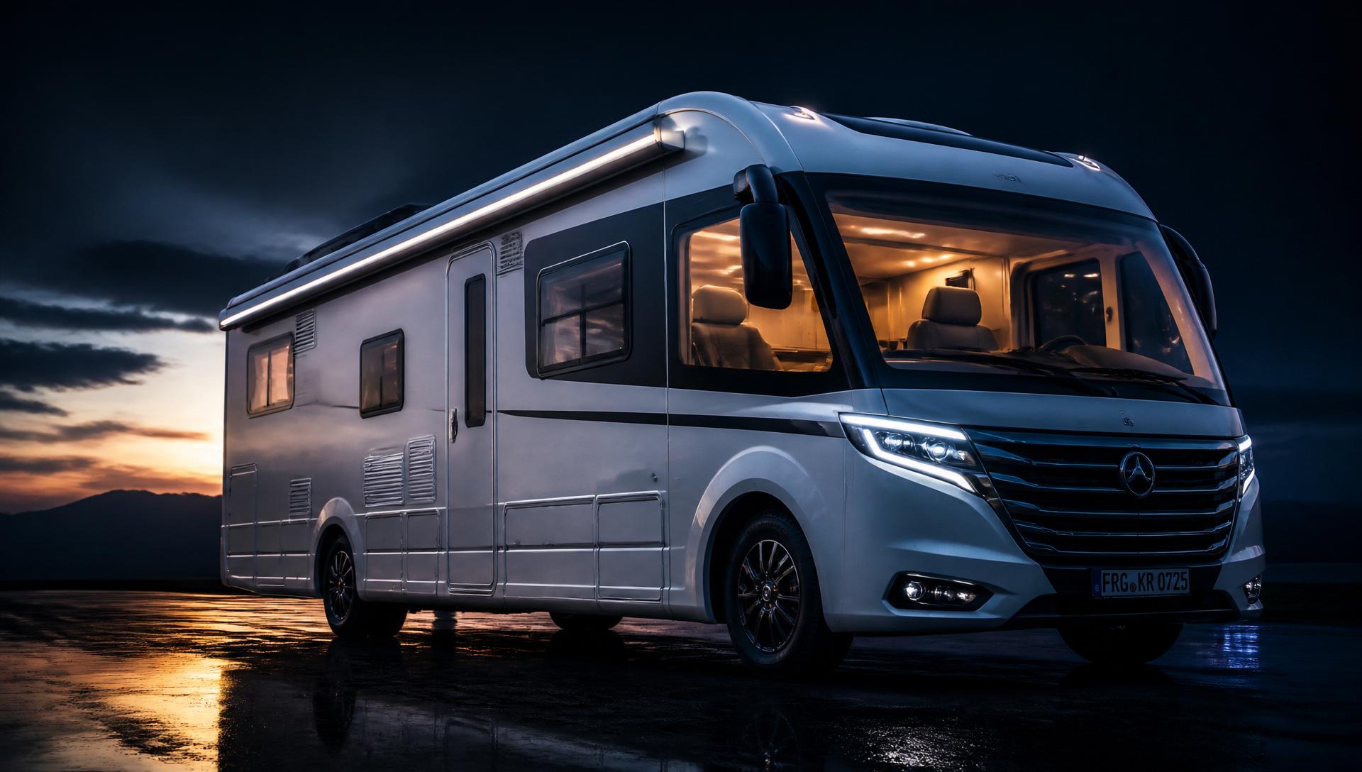 Premium autocamper med dyb glans efter keramisk coating hos Bilvaskeriet